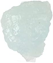 104,7 ct. Jedinstveni prirodni akva nebo Aquamarine Energy Stone certificirani akvamarinski dragulj ljekovit energija za nakit Izrada GA-566