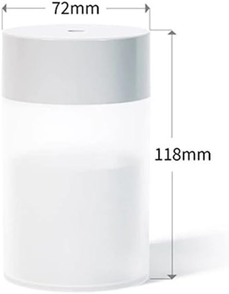 SDFGH ultrazvučni ovlaživač zraka LED svjetlo Mini pročišćivač aromatična Anionska prskalica s romantičnim