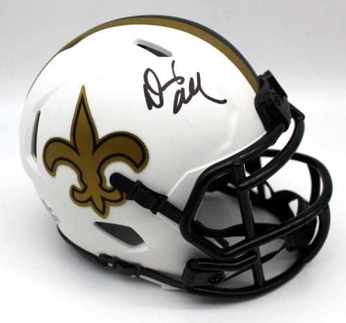 Dennis Allen potpisao New Orleans Saints Mini fudbalski šlem w / JSA COA AJ47721-autograme NFL