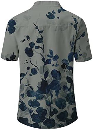 2023 cvjetni vrhovi za žene ubrzave majice Dressy casual majica kratkih rukava Ljetni trendi tunika vrhovi osnovnih tea