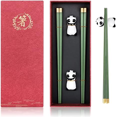 Štapići za višekratnu upotrebu od fiberglasa štapići za jelo sa držačem kineski japanski Poklon Set štapići za