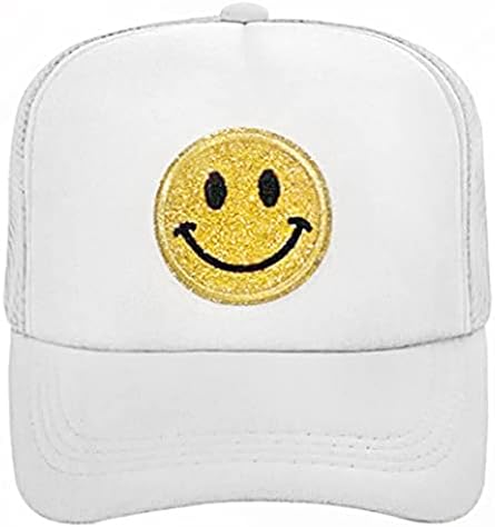N++modni Smile Face bejzbol kapa Podesiva mrežasta Zadnja kapa ljetna pjenasta mrežasta kapa muške ženske kamionske