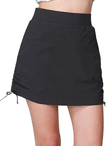 Camel Crown Ženska ležerna Skorts Suknje tenisa Tummy Control UV zaštita Brza suh golf suknja sa džepovima aktivna