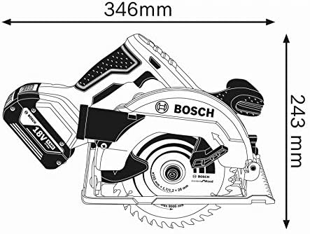 Bosch Professional GKS 18 V - 57 G Akumulatorska Kružna Testera - L-Boxx