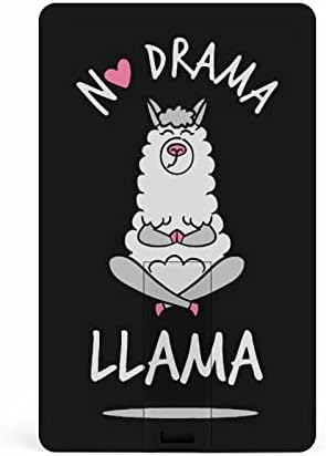 Funny Yoga Llama Card USB 2.0 Flash Drive 32g / 64g uzorak ispisano smiješno