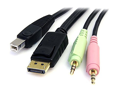Startech 4u1 USB DisplayPort KVM prekidač kabl