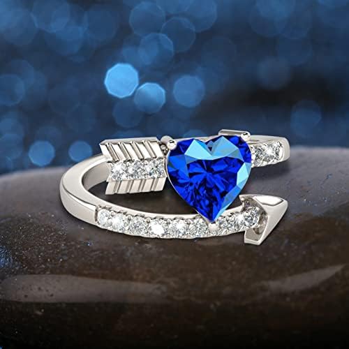 2023 Nova ličnost kreativna ljubav dijamantski prsten za angažman vjenčani prsten za žene duhovni prstenovi