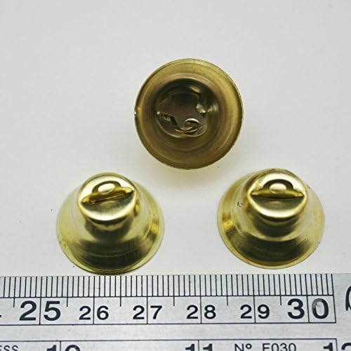 Ananaoote Željezja Zlatni 0,8 inča Oblik trube PET mačji pas Bell Petal Stil Zaobljeni prorez
