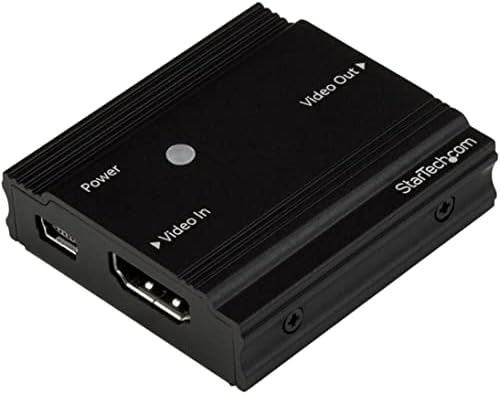 Startech.com 115 Ft. 4k HDMI Extender - HDMI Extender - do 4k60 - pojačalo / booster - HDMI do HDMI booster, crna