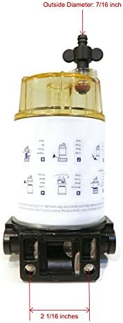Trgovina rop | Komplet za filtriranje goriva za vodu za Mercury 150HP PRO XS 2B550139 & gore vanbrod