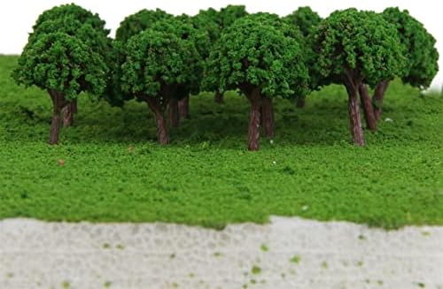 NUPART 50kom drveće Model šumskih biljaka Izrada dodatne opreme Z T skala voz željeznička pruga pejzaž Diorama ili izgled mikro Svijet smanjuje slatki Mini prikaz izgleda Scene