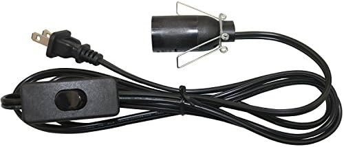 Lightingsky kabl za slanu lampu od 6 stopa sa zamjenskim kablom za Uključivanje/Isključivanje i E12 bazom