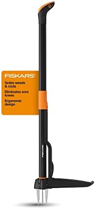 Fiskars 339950-1002 4-Claw Weeder, 39 inč & amp; PowerGear2 UltraBlade Softgrip Pruner