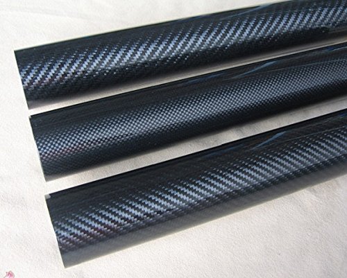 Abester 3K Roll umotana cijev od karbonskih vlakana ID 8mm x od 12mm x 1000mm sjajni finiš