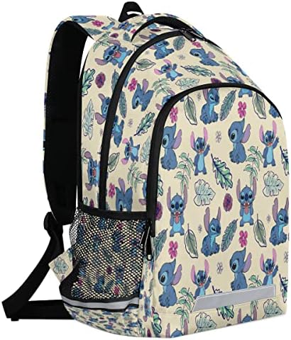 Slatki ruksak 16.7 inča crtane lagane knjige Putovanja backpack-a za laptop College Sportski ured Ležerni