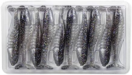 Bobby Garland Slab Hunt'r Mekani plastični karfijski ribolov mamac, 2,25 inča, pakovanje od 10