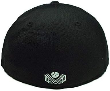 Nova era 59fifty ugrađena šešir Pacific liga Tomateros de Culiacan Muška kapa crna / bijela