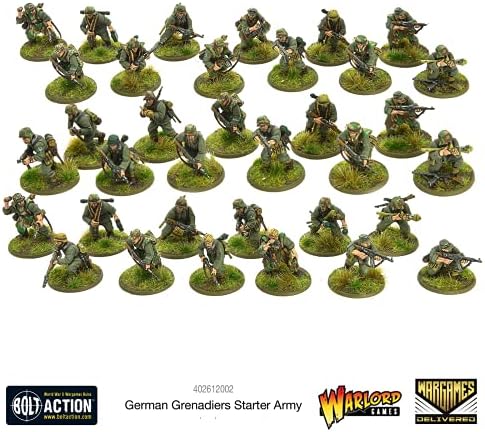 Wargames Je Isporučio Minijature Sa Dejstvom Zasuna - Njemačke Početne Vojske Grenadira. Minijaturni modeli