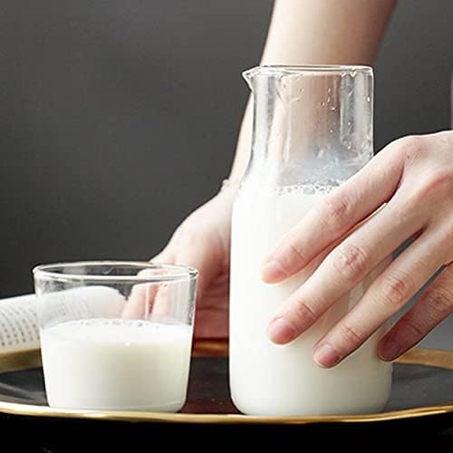 Cabilock pitcher 1 set domaćinskog čaša mliječne šalice prozirni vrč multifunkcijskim vrčem mlijeko Početna oprema Jasno čistom boce vode čiste boce vode čiste boce vode