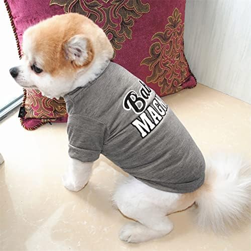 Honprad majice za srednjeg pse dečko štene Pet Vest T Odjeća Mala ljetna majica mačke majica
