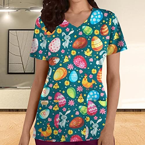 Ženska Anatomija Scrub T Shirt Kratki Rukav Vneck Cvjetni Grafički Kawaii Životinjski Kostimi Cosplay Osnovni Top Shirt Djevojke