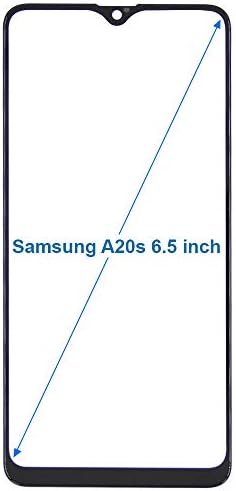 Komplet za popravak stakla MMOBIEL kompatibilan sa Samsung Galaxy A20S - 6,5 inčni 2019 - Zamjena zaslona zaslona sočiva - uklj. Toolkit - crna