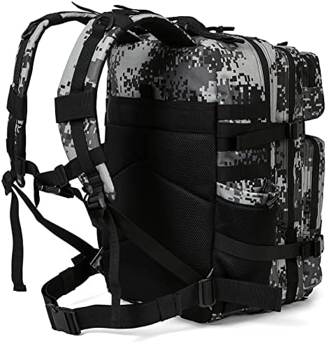 QT & QY Vojni taktički ruksaci za muškarce Molle Daypack 35L / 45L Veliki 3-dnevni greške izvadite