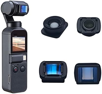 ZQULOVE Gimbal dodatna oprema MANY 1.33X anamorfna sočiva za širokokutni objektiv za D-Ji O-SMO P-Ocket 2 Profesionalni HD film Snimanje video kamere