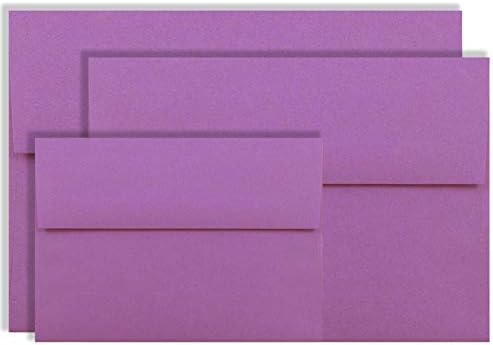 Amethyst Purple 25 Pack A7 koverte za 5 X 7 kartice pozivnice najave iz galerije koverti