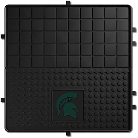 FanMats 10068 Michigan State Spartans Back Red Utility Car Mat - 1 komad - 14in. x 17in., Sva vremenska