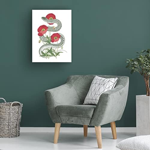 Zaštitni znak likovne umjetnosti 'cvjeta tetka inspiracija IV' platnena umjetnost divljim jabučnim portfeljem