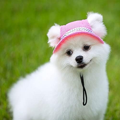 Pas pasa Sunčanica šešica mačka šešica vizirka pasa pas bejzbol kapa s rupama za uši podesiva