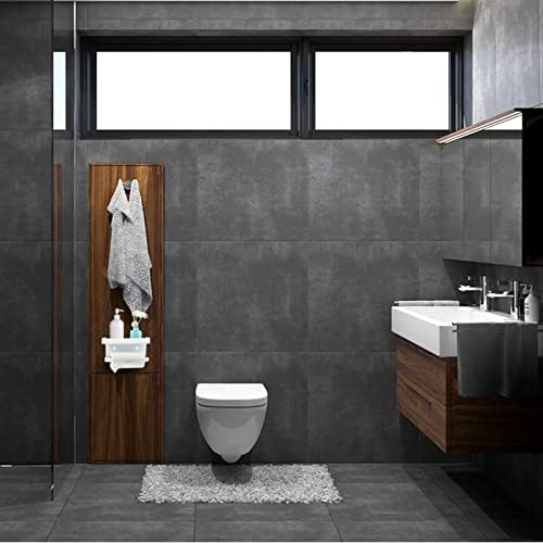 Xuxn kupaonica WC držač papira sa telefonskim policama, samoljepljivim ili bušenjem zidne montirane kupaonice tkiva toaletni nosač papira, 2 ručni ručni ručni kuke, za kupatilo hardverski set