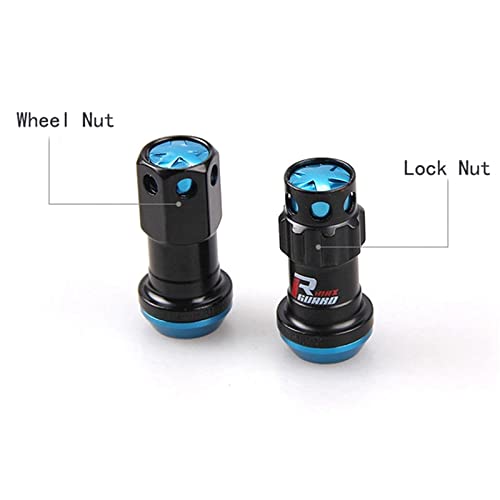 M12xP1. 25 za Subaru Steel Racing Wheel Lug Nuts Racing Composite Lock Lug Nuts dodatna oprema
