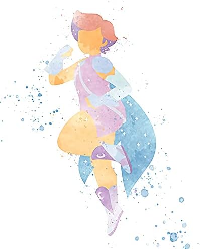 SUPERSTACK uljana slika She-Ra i princeze moćnih grafika postera-Set od 4 Neuramljena crtića Reboot Canvas Wall Art Decor-Adora-Glimmer-Bow-Catra, 8x10inch