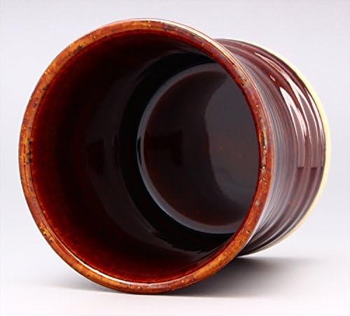 かじゅあるらいふ Mino ware k99060 Shochu Cup, cca. 9.8 fl oz , Keramika, topla voda, Minocraft Američka glazura, braon,