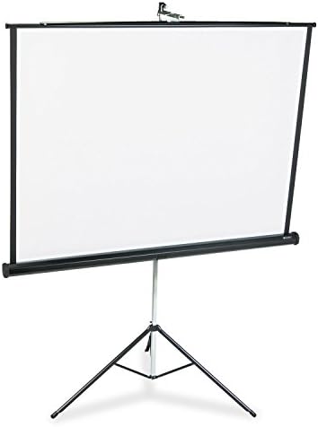 Quartet 560S prijenosni projekcijski ekran stativa, 60 x 60, bijeli mat, crni čelični futrola