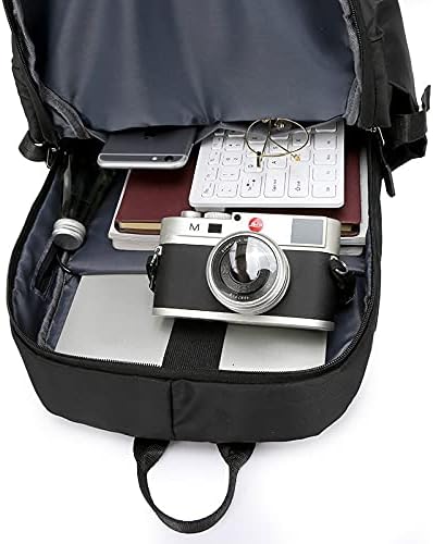 Weiy-putni i ruksak za slobodno vrijeme sa USB portom za punjenje, vodootporan sivi ruksak