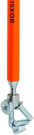 Ullman džepni teleskopski magnetni alat za preuzimanje sa 2 lbs vučne sile i narandžastom ručkom-savršen