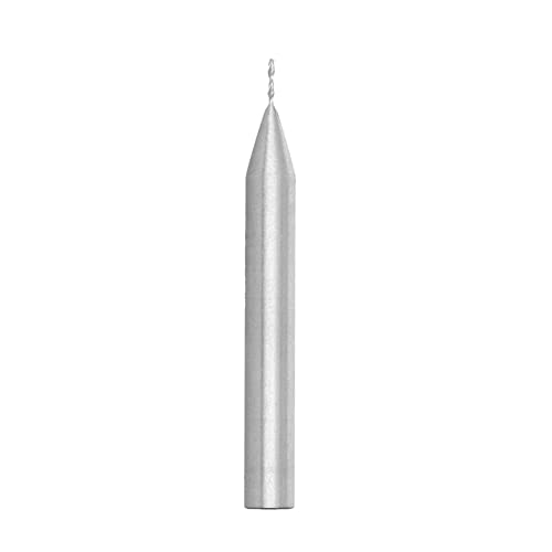 Utoolmart rezač za mlin sa ravnim krajem, brzi čelik HSS-AL, 2 CNC glodalica za flautu, 1mm x 6mm x 4mm, 1 kom