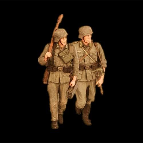 1 / 35 Drugi svjetski rat njemački vojnici smola model Kit Nesastavljeni i neobojeni dijelovi