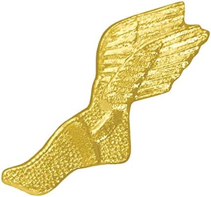 Simba Cal Gold Trag Pinged Foot Chenille Rever Pin