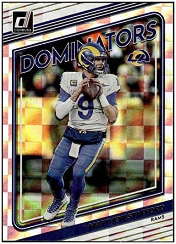 Matthew Stafford 2022 Donruss Dominators # 27 Nm + -MT + NFL Fudbal La Rams