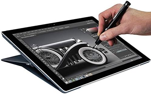 Bronel Silver Mini Fine Point Digital Active Stylus olovka Kompatibilan je s Lenovo notebook-om (AMD A4-9125