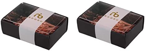 Nuobesty metalni stalak za odjeću 2 kutije uredski stezaljci za papir Kućni prijenosni slučajni vješalica Metalna