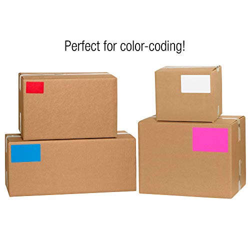 Boxes fast Tape Logic® naljepnice pravougaonika zaliha, 3 x 9, fluorescentno narandžasta