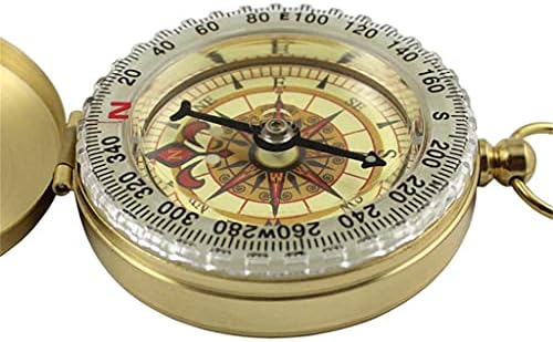 SLNFXC kamp planinarski džep mesing kompas prijenosni kompas navigacija za aktivnosti na otvorenom