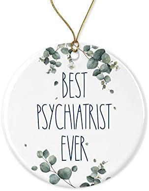 Psihijatar Ornament, najbolji psihijatar ikada Ornament, najbolji psihijatar Božić Ornament, poklon za psihijatra,