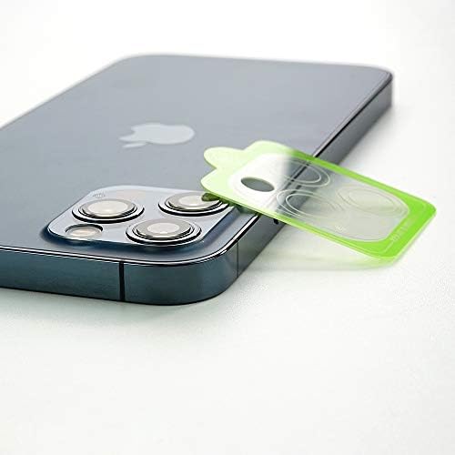 Ghee-OHM [2-Pack] iPhone 12 PRO Max zaštitnik sočiva kamere. Zaštita sočiva za iPhone kamere prilagođena futroli [HD jasno kaljeno 9h staklo protiv ogrebotina]
