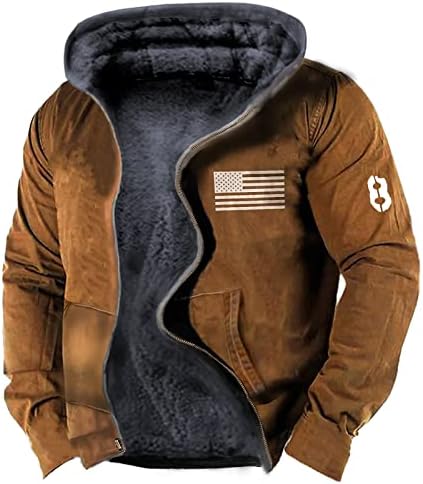 ADSSDQ muška jakna, slatki pulover muškarci s dugim rukavima, prevelizirana jesena jesena kapuljača sa kapuljačom debela udobnost ZIP9